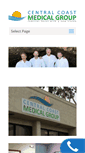 Mobile Screenshot of centralcoastmedicalgroup.com